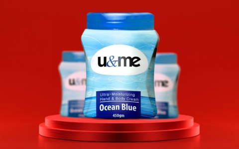 u&me Hand & Body Creme Ocean Blue